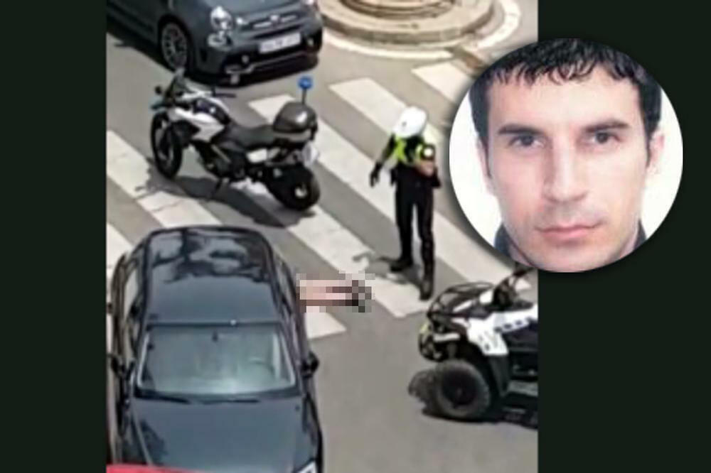 OVO JE CRNOGORAC O ČIJEM JE UBISTVU PRIČAO LALIĆ: Peruničić IZREŠETAN na pešačkom prelazu USRED BELA DANA! (FOTO)