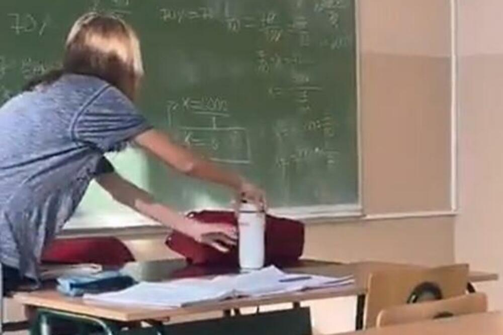 SKANDALOZNO PONAŠANJE UČENICE U JEDNOJ SRPSKOJ ŠKOLI: Dok drug dežura, ona PLJUJE U KAFU nastavnici! (FOTO)