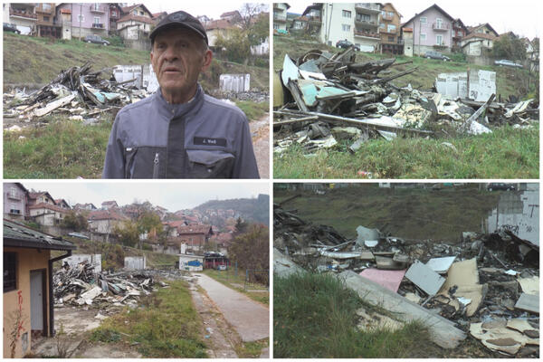 URNISAN I ZAPALJEN, U NJEMU SE SKUPLJAJU LOKALNI HULIGANI I PIJU: Meštani u panici, PLAŠE SE DA PROĐU OVUDA! (FOTO)