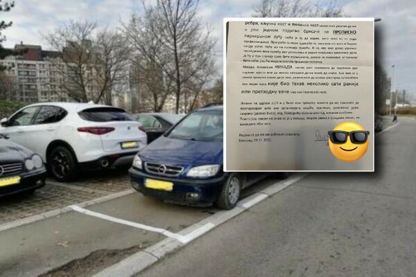 "PROGUTAĆE GA MRAK, IZLUPATI K'O VOLA I BACITI USPUT": Stanarka iz Beograda SROČILA neviđeno OBAVEŠTENJE! (FOTO)