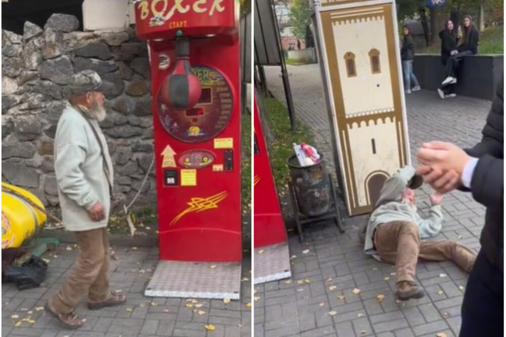 PIJANI DEKICA SE PRECENIO! Kruška mu došla glava, a njegov KRAH video je ceo svet! (VIDEO)