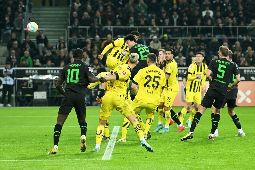 Detalj sa derbija Borusije