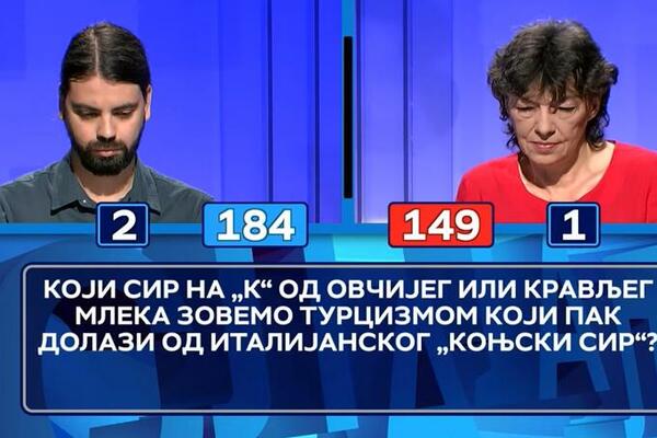 KOJI SIR NA "K" OD OVČIJEG ILI KRAVLJEG MLEKA ZOVEMO... Cela Srbija se SMEJE takmičarki Slagalice zbog ODGOVORA!