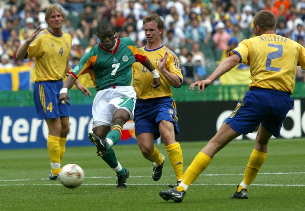 Trenutak kada je Henri Kamara dao zlatan gol za prolaz Senegala protiv Švedske