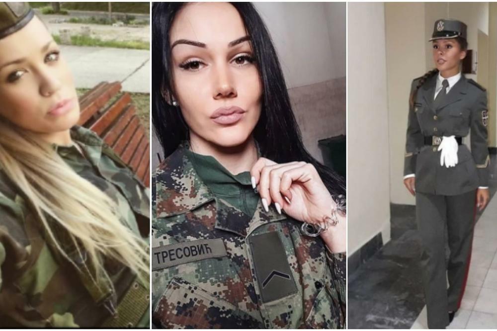 VOJSKA SRBIJE IMA PRAVE BOMBE U SVOJIM REDOVIMA! Srpkinje izgledaju NESTVARNO, ne zna se koja je lepša (FOTO)