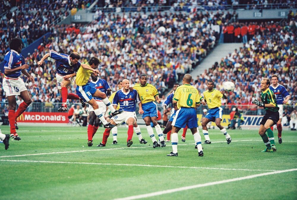 Zinedin Zidan, Francuska - Brazil 1998, Svetsko prvenstvo 1998, Francuska 1998., Svetsko prvenstvo u fudbalu 1998