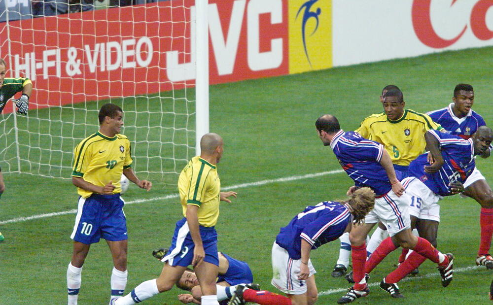 Zinedin Zidan, Francuska - Brazil 1998, Svetsko prvenstvo 1998, Francuska 1998., Svetsko prvenstvo u fudbalu 1998