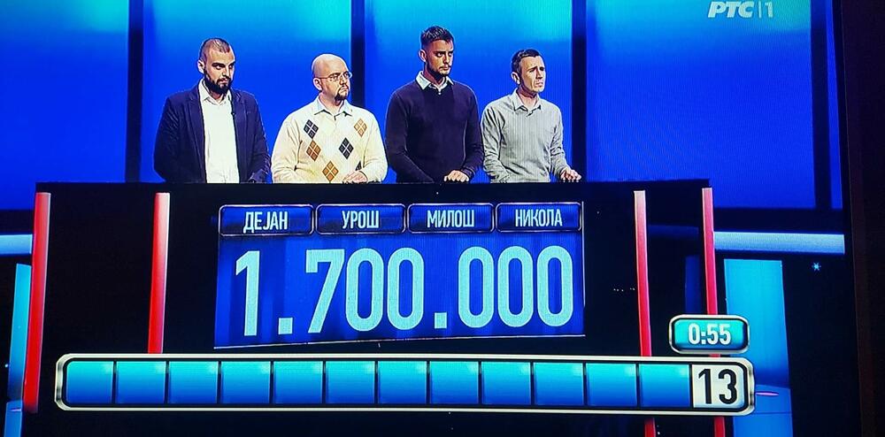 Takmičari koji su oborili rekord u Poteri