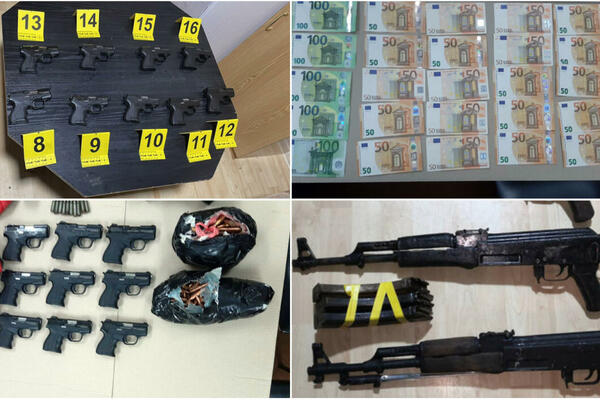 ALBANAC PAO U SUBOTICI: Pronašli mu 3 pune torbe oružja, SUMNJA SE DA JE TERORISTA! (FOTO)