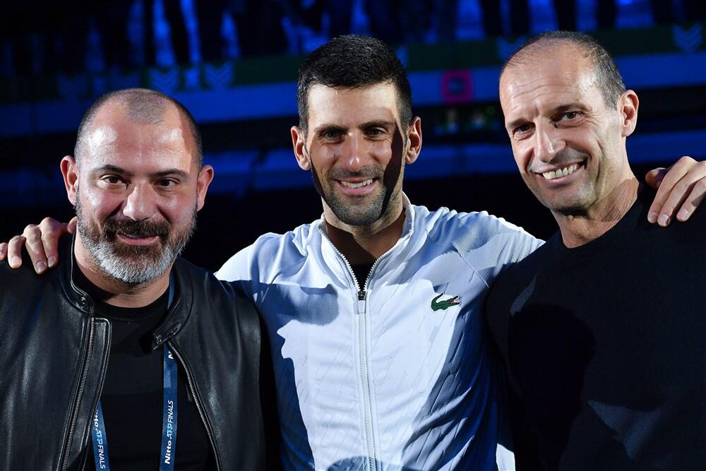 Novak Đoković, Dejan Stanković, Masimilijano Alegri
