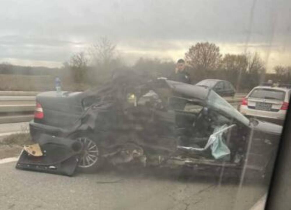 Sudar na Obrenovačkom putu