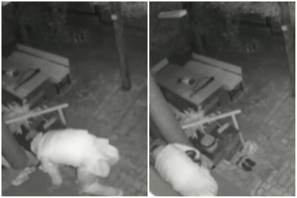 OVAKAV SNIMAK JOŠ NISMO VIDELI U BEOGRADU! Sigurnosne kamere uhvatile pravi TRENUTAK, gledajte ga samo (VIDEO)