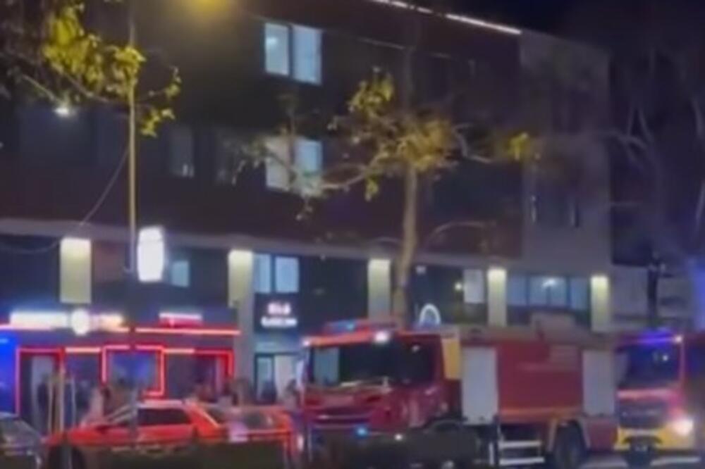 IZBIO POŽAR U NOVOSADSKOJ TERETANI: Ljudi bili unutra kada je PLANULO! (VIDEO)