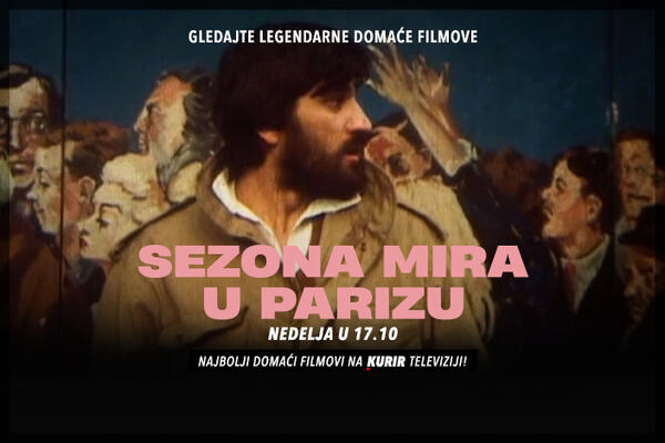 POGLEDAJTE FILM "SEZONA MIRA U PARIZU" DANAS U 17.10 ČASOVA: Ne propustite najbolje filmove na Kurir televiziji
