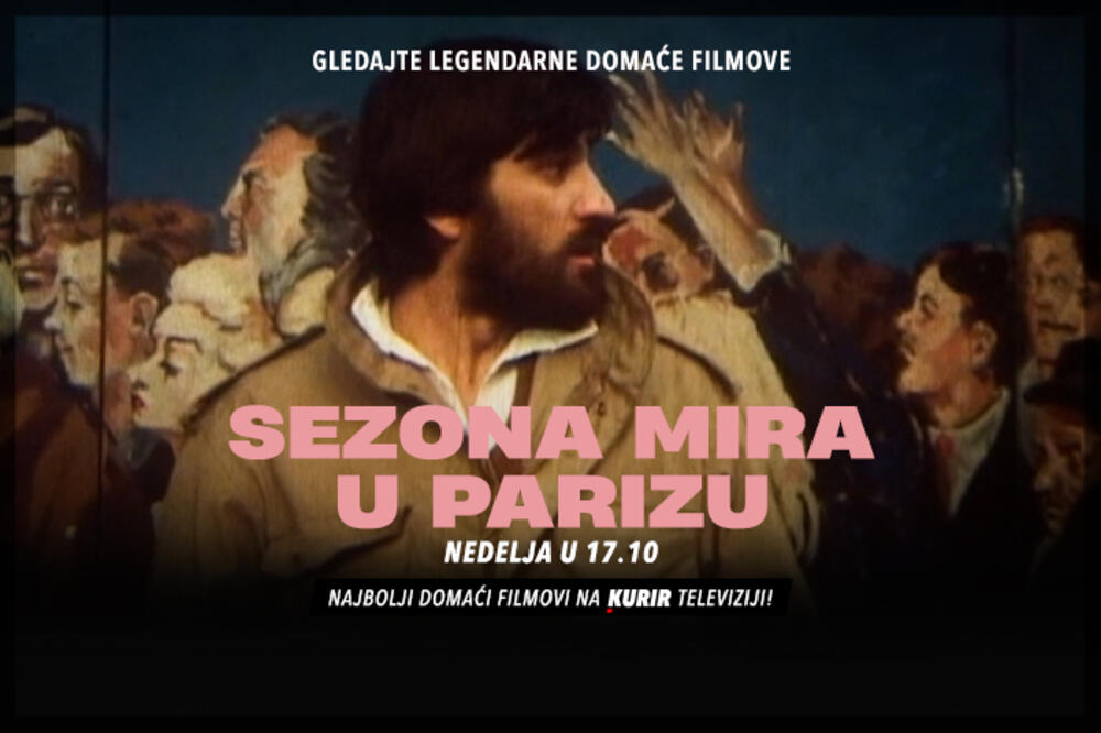 POGLEDAJTE FILM "SEZONA MIRA U PARIZU" DANAS U 17.10 ČASOVA: Ne propustite najbolje filmove na Kurir televiziji