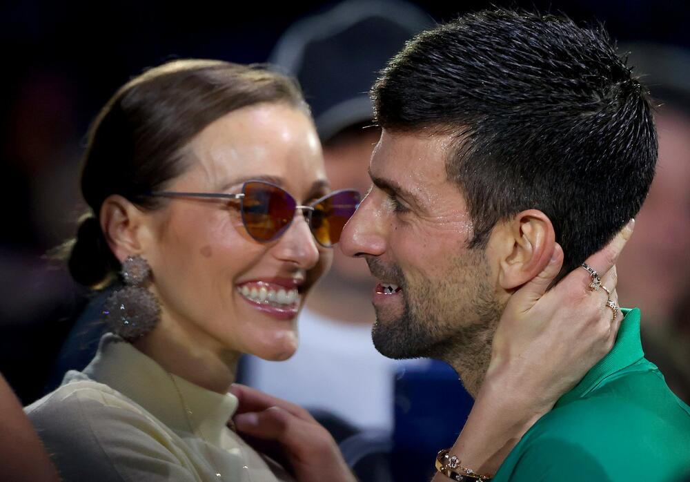 Novak i Jelena Đoković zajedno