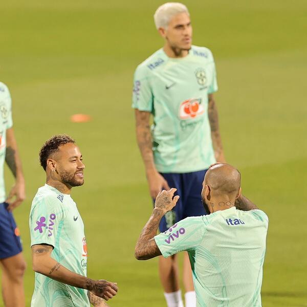 KAO DA SU OSVOJILI MUNDIJAL! Brazilci pred Srbiju ludovali u svlačionici - Pevanje, igranje, sviranje (VIDEO)