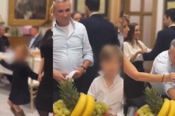 SUPER VESELO NA SLAVI ĐOKOVIĆA: Novak plesao sa Jelenom, Tara igrala kolo, a Stefan u šmekerskom izdanju! (VIDEO)