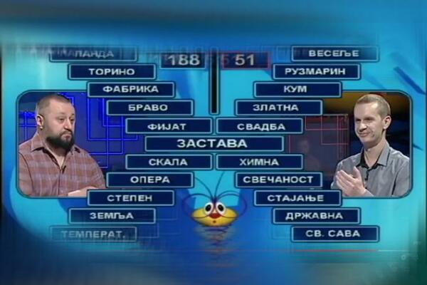 NASTAO JE TOTALNI MUK U SLAGALICI KADA JE TAKMIČAR ODGOVORIO NA ASOCIJACIJE: Gledajte samo scenu (VIDEO)