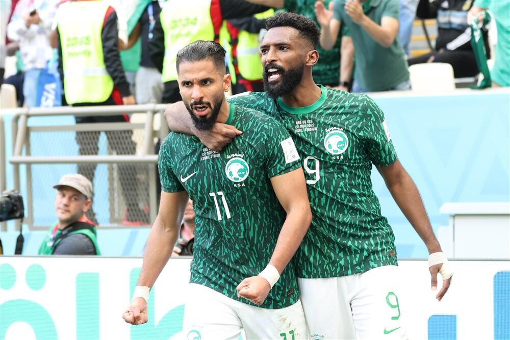Slavlje fudbalera Saudijske Arabije
