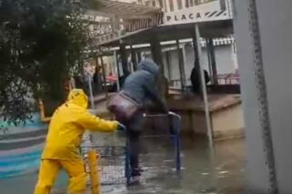 KATASTROFALNO STANJE U HRVATSKOJ: Izlila se Cetina, ostrva ODSEČENA OD SVETA, Hvar pod vodom (VIDEO)