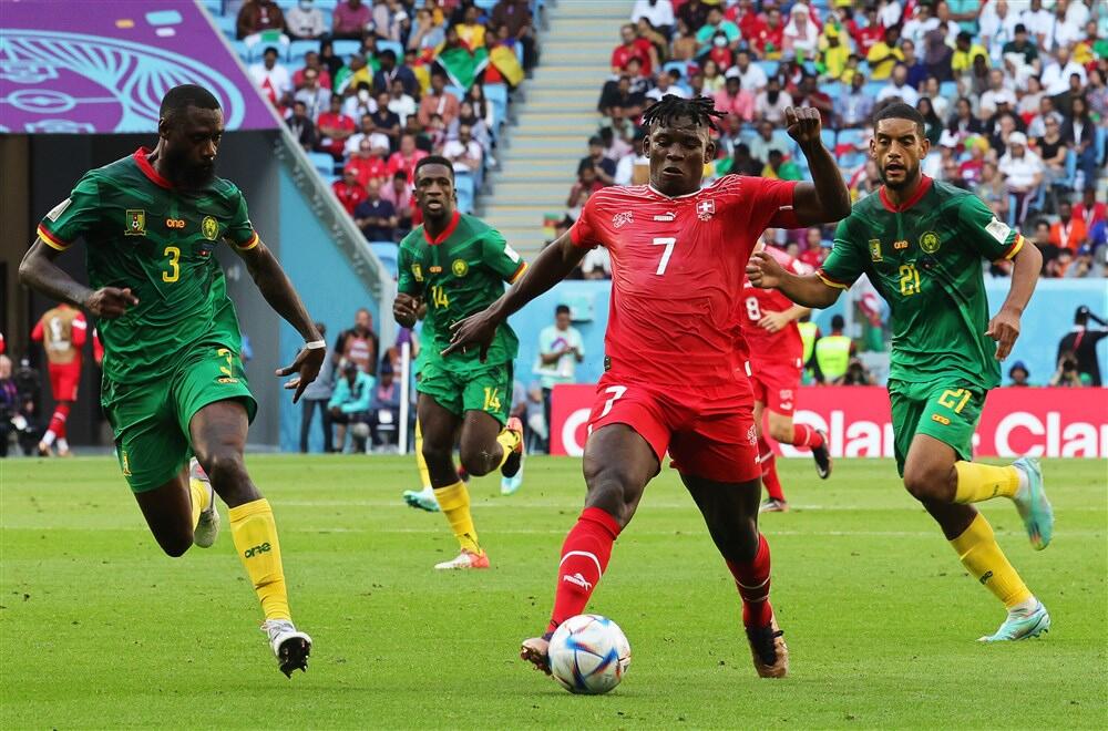 Detalj sa utakmice Švajcarske i Kameruna