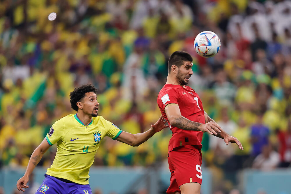 "PA, ŠTA TI MISLIŠ ŠTA SAD"? Mitrović burno ODBRUSIO na pitanje, govorio o povredi, Piksiju i tempu Brazila (FOTO)