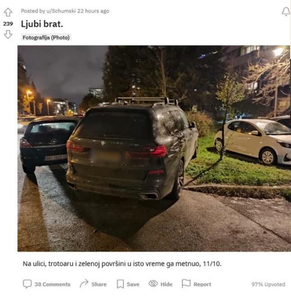 Bahato parkiranje u Beogradu