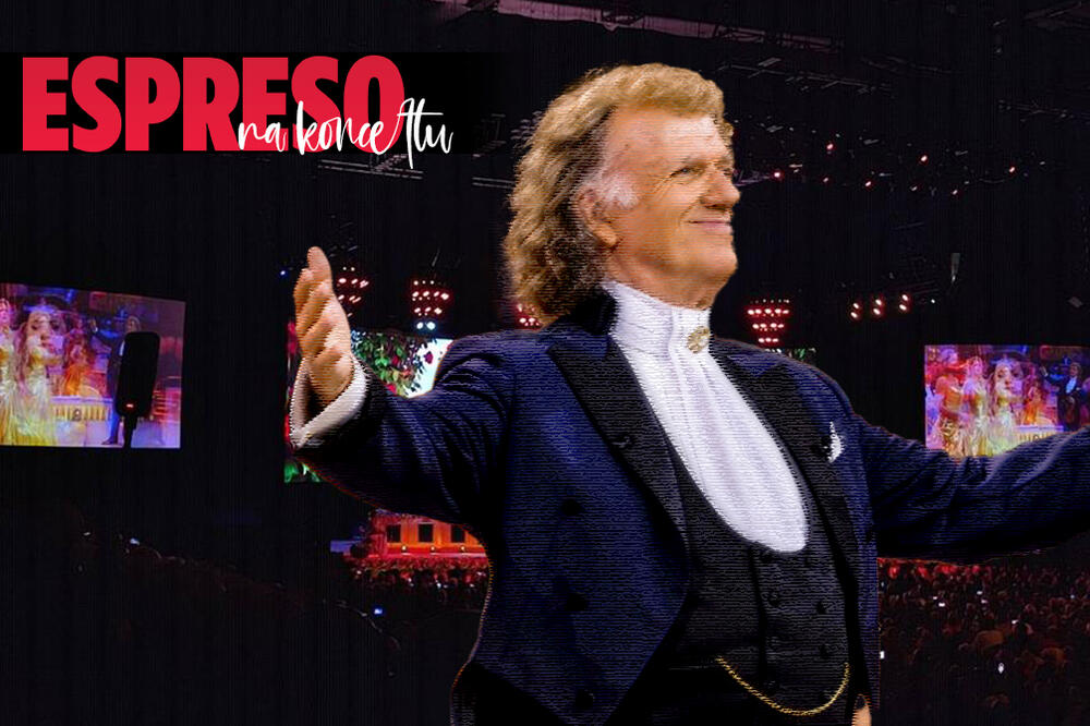 ESPRESO NA SPEKTAKULARNOM KONCERTU ANDRE RIEU: Odsvirao "Tamo daleko" pred VIŠE OD 20.000 LJUDI (FOTO)