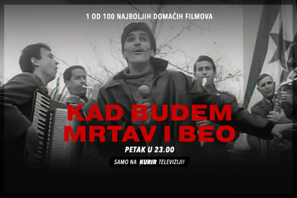 “KAD BUDEM MRTAV I BEO” VEČERAS U 23h: Kultni film kojim je Dragan Nikolić ostvario jednu od svojih životnih uloga