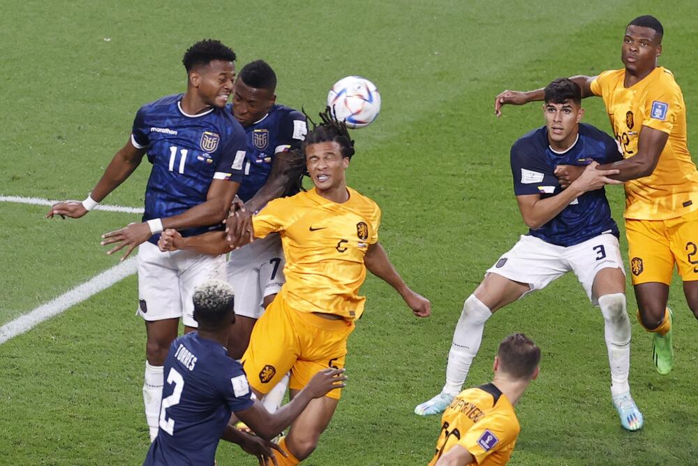 Detalj sa utakmice Holandije i Ekvadora