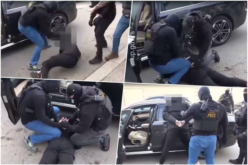 SNIMAK HAPŠENJA U BEOGRADU: Opkolilo ga desetak pripadnika UKP, izvuklo ga iz vozila, a zatim je LIŠEN SLOBODE