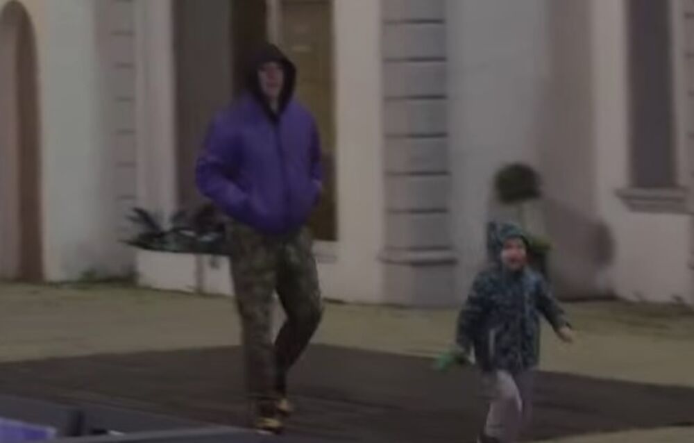 Ivan Marinković sa sinom Željkom