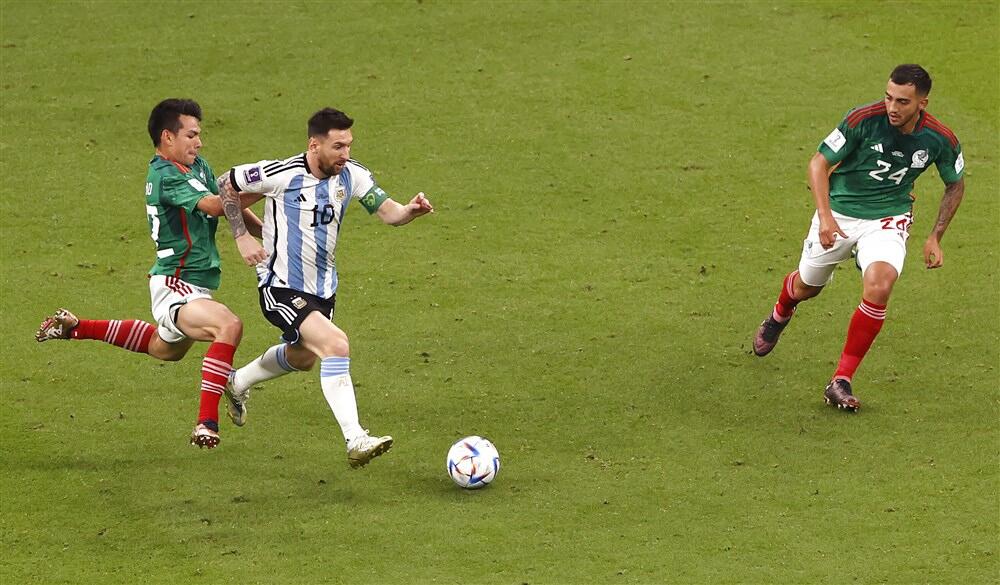 Lionel Mesi na utakmici Argentine i Meksika