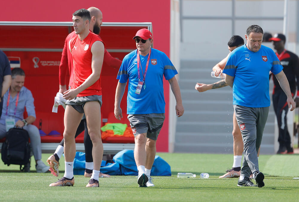 Dušan Vlahović i Dragan Stojković Piksi