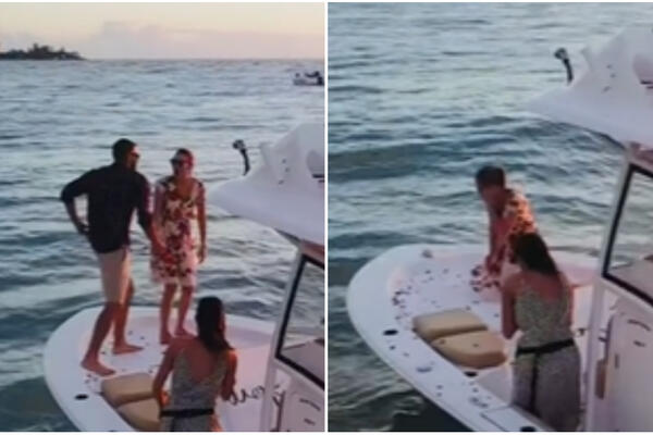 RAZBACAO LATICE RUŽA, KLEKNUO NA KOLENO, A ONDA JE USLEDILA DRAMA: Video koji će vas NASMEJATI DO SUZA (VIDEO)