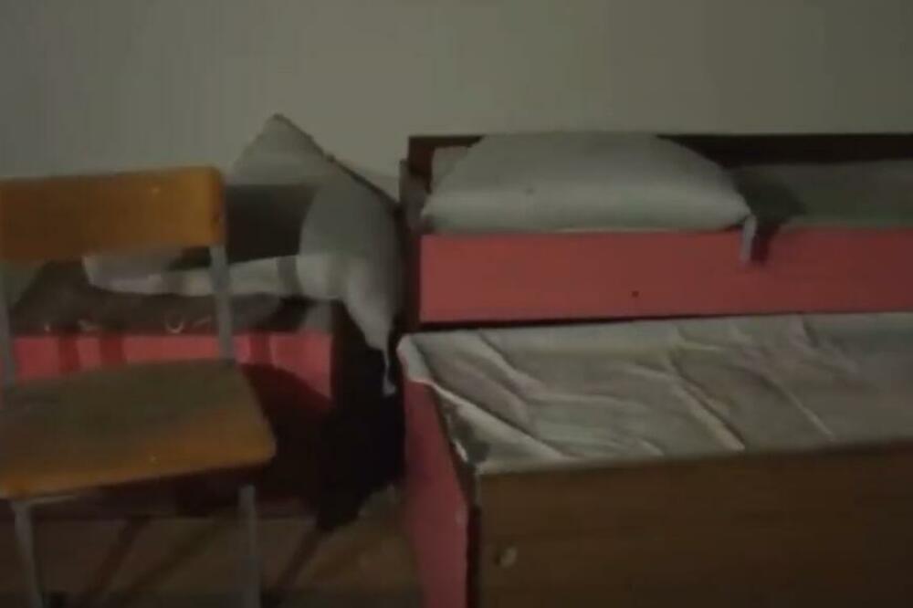 NA TABLI U UČIONICI I DALJE PIŠE 23. FEBRUAR: Stolovi i klupe prazni, škola kao da je ZAMRZNUTA U VREMENU (VIDEO)