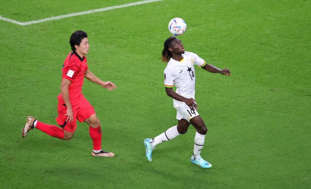 Fudbalska reprezentacija Južne Koreje, Fudbalska reprezentacija Gane, Fudbal