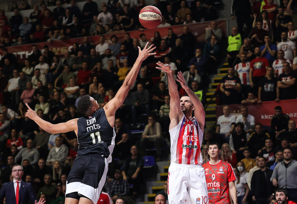 Detalj sa večitog derbija u ABA ligi