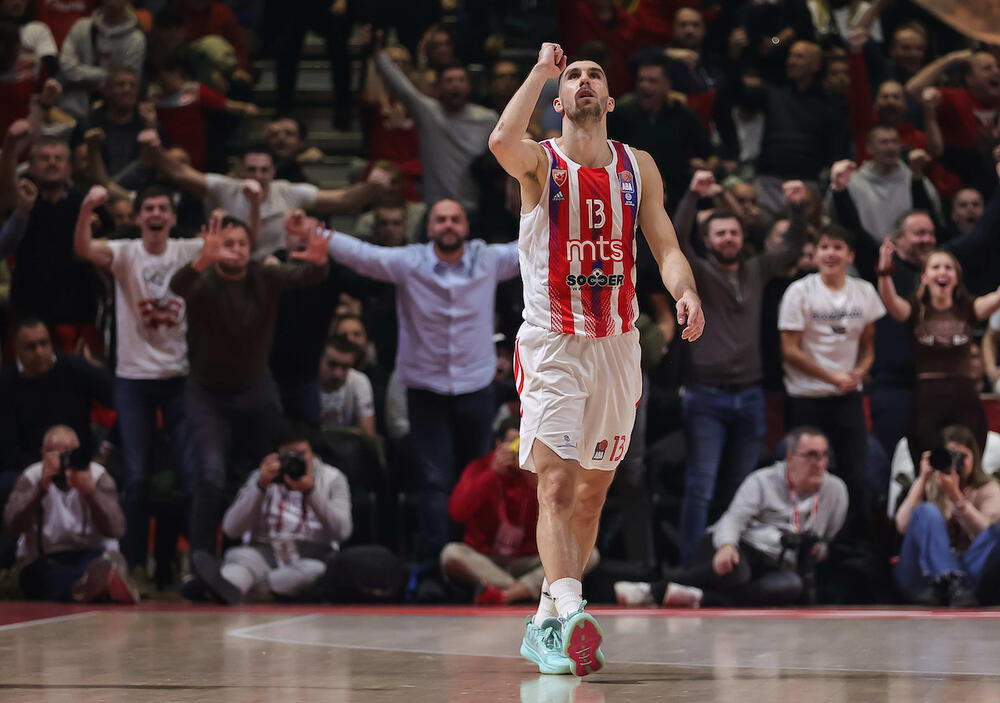 Ognjen Dobrić, KK Crvena zvezda, Košarka