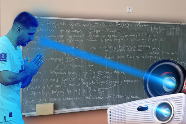 KAPA DOLE, PROFESORKA: Tatjana je pustila deci meč Srbije i Kameruna i na tom primeru ih učila FIZIKU! (FOTO)