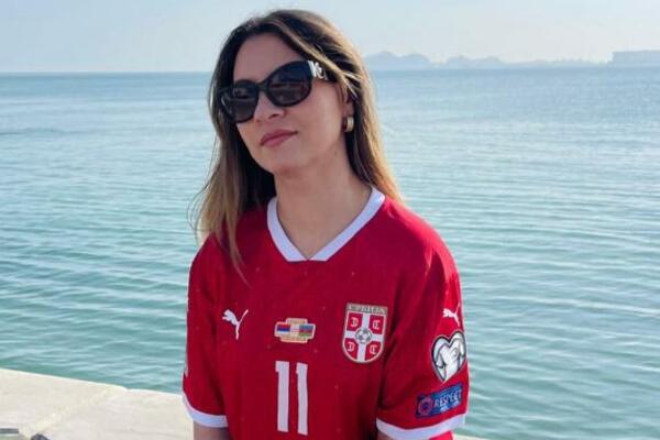 SESTRA SRPSKOG REPREZENTATIVCA JE PREŽIVELA PAKAO: Miljana u Kataru bodri brata i čega da KONAČNO zaigra na SP