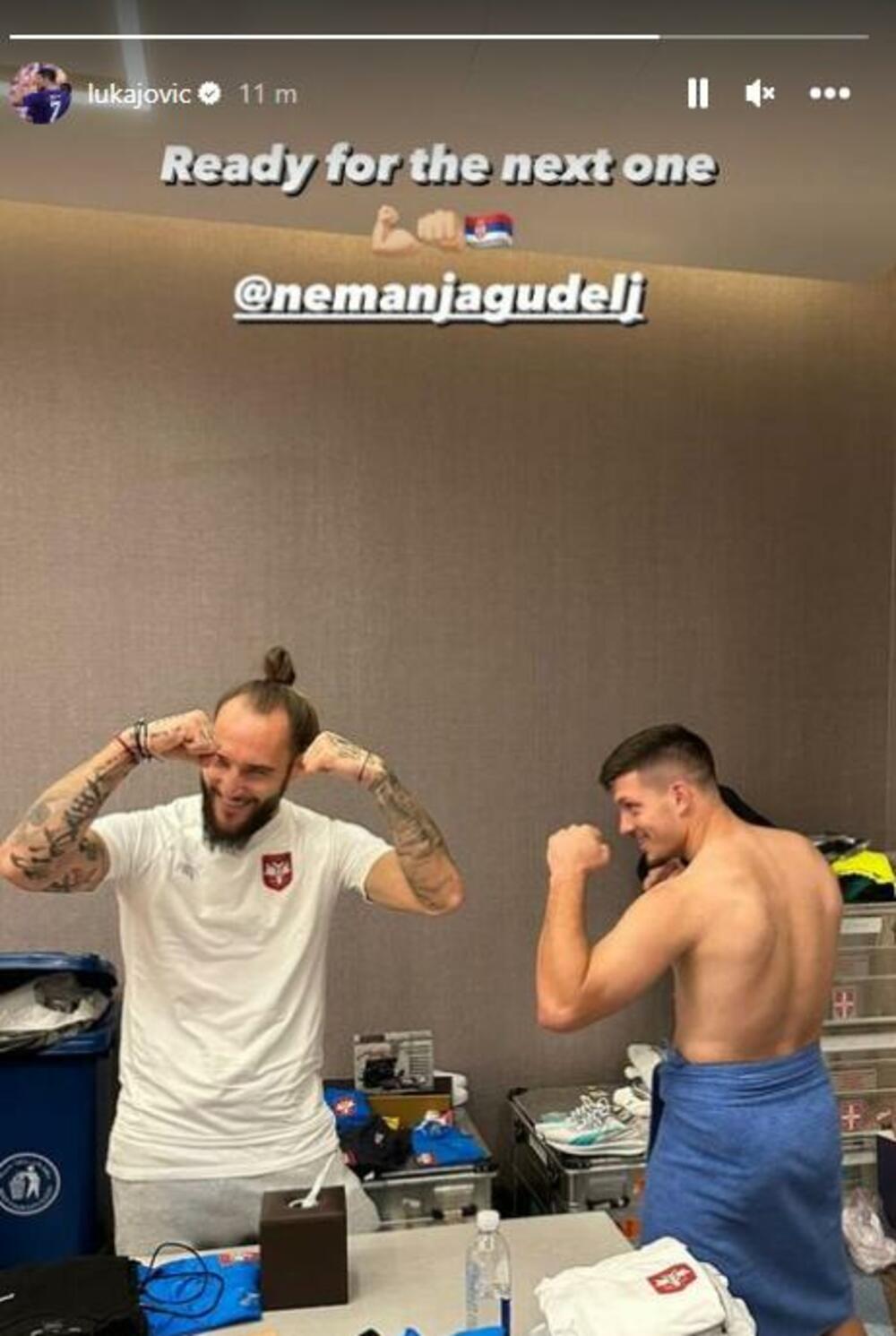 Luka Jović, Nemanja Gudelj, Fudbalska reprezentacija Srbije