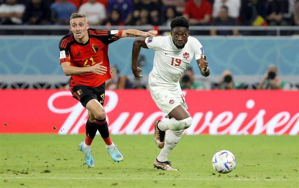 Detalj sa utakmice Belgije i Kanade na Svetskom prvenstvu u Kataru 2022. godine