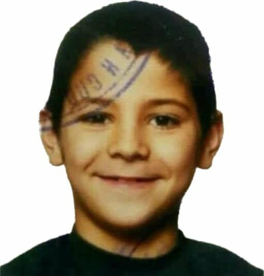 Aleksandar Mitrović kao malo dečak