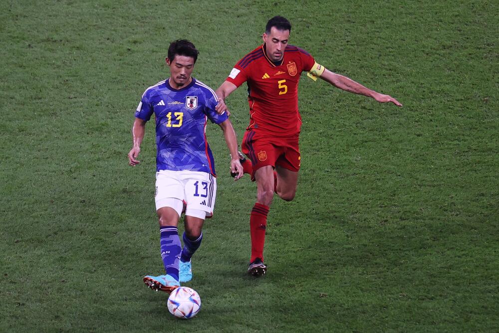 Fudbalska reprezentacija Japana, Fudbalska reprezentacija Španije, Svetsko prvenstvo u Kataru