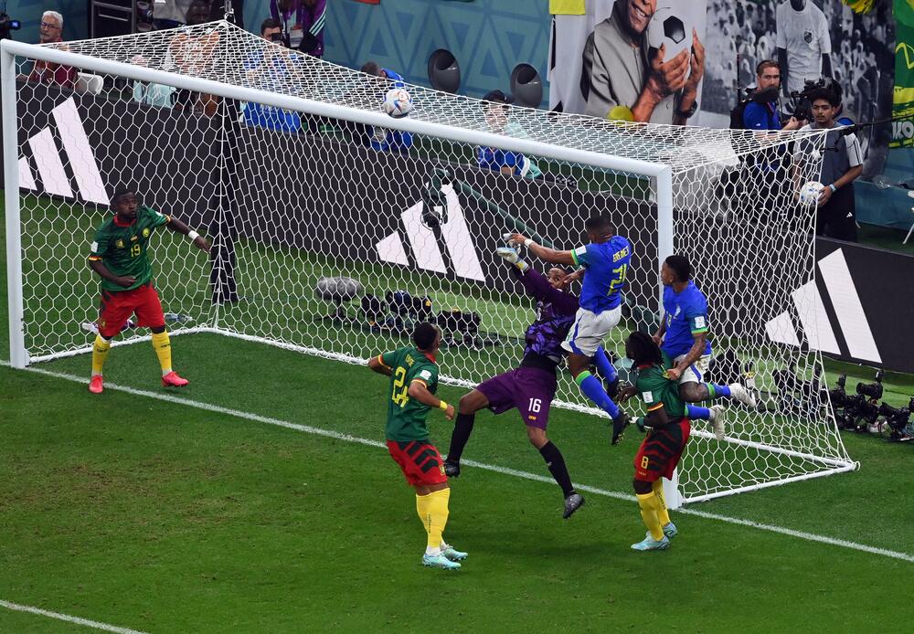 Detalj sa utakmice Kameruna i Brazila