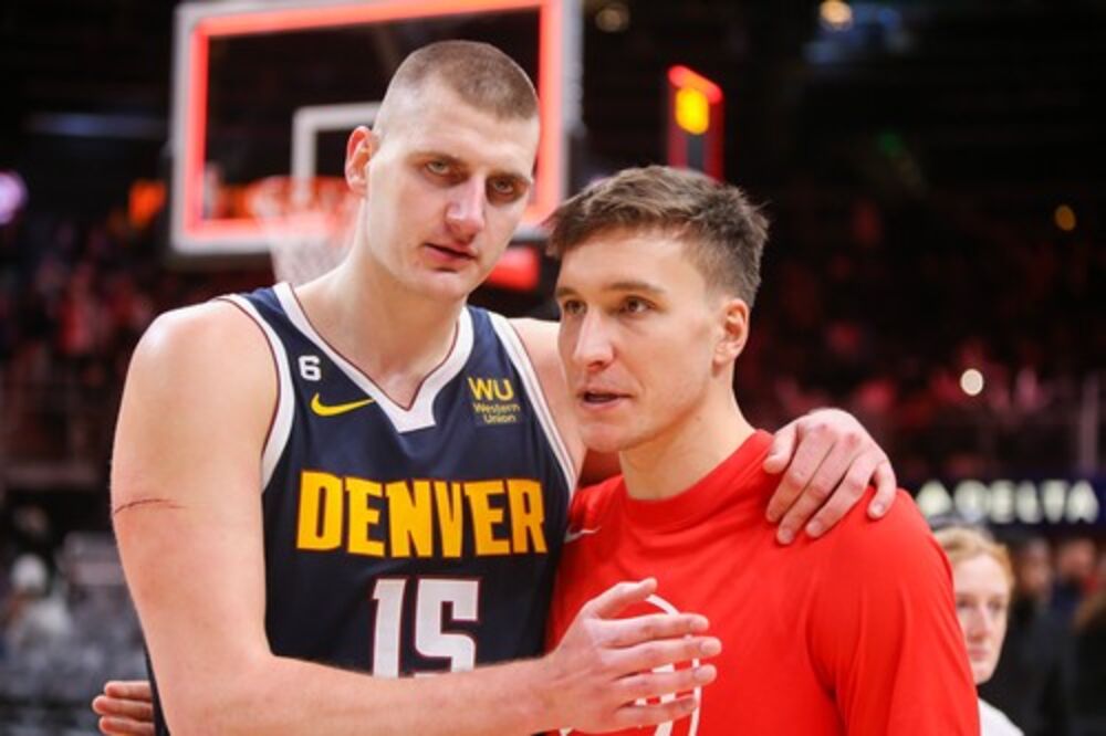 Nikola Jokić i Bogdan Bogdanović