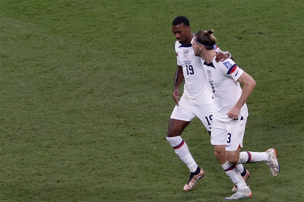 Hadži Rajt, Voker Zimerman, Fudbalska reprezentacija SAD