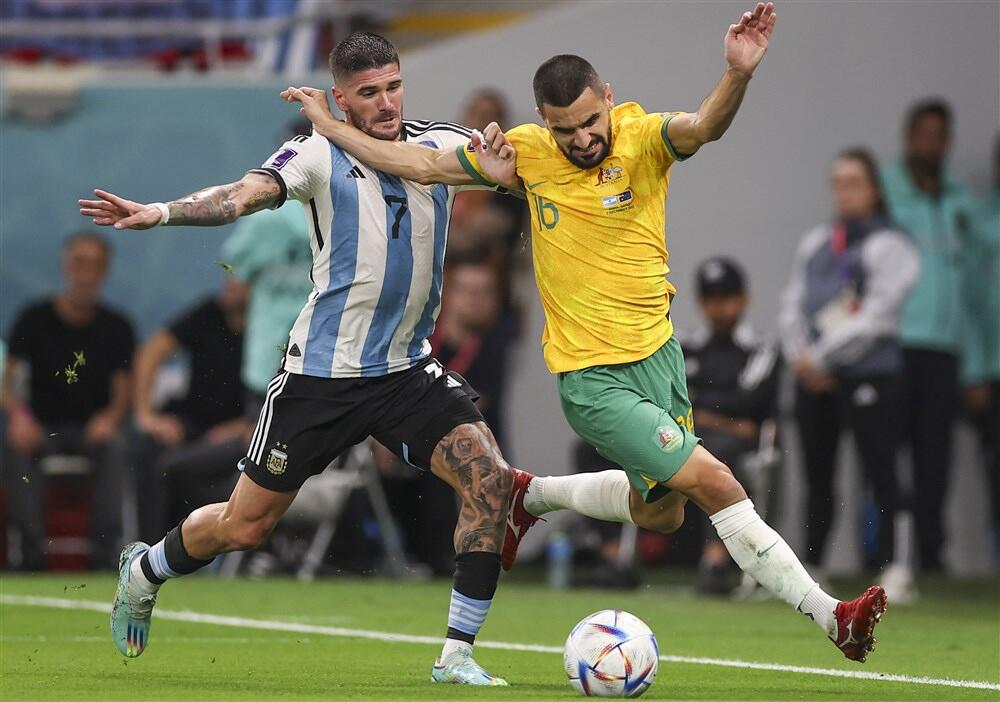 Rodrigo de Paul na utakmici Argentine i Australije